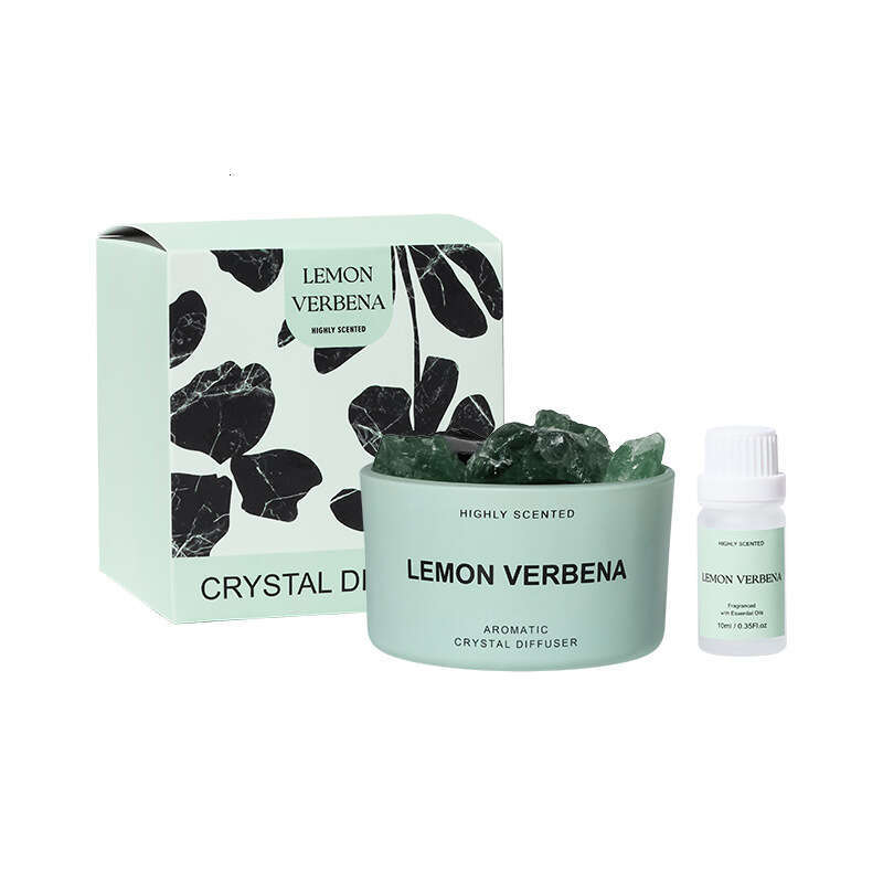 Flameless Essential Oil Indoor Fragrance Rattan Crystal Diffuser Stone Aromatherapy Candle Sachet Custom Processing W260304 W260305