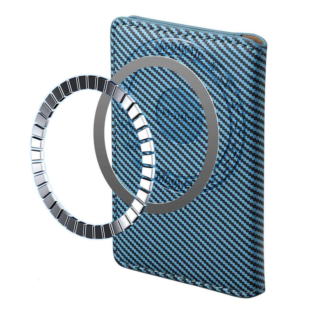 Denior Artificial leather credit wallet 2 slots Mobile phone strong magnetic accessory | ID card clip wal C260304