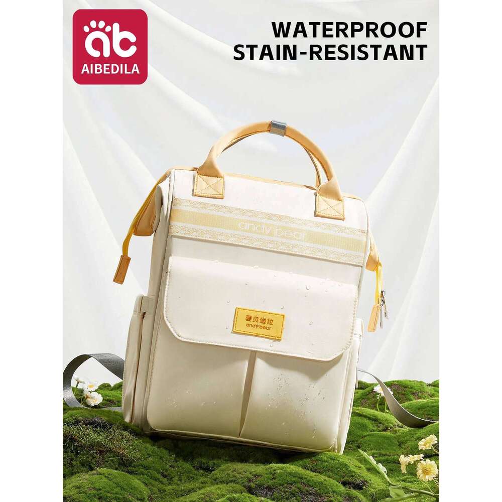 AIBEDILA Baby Diaper Bags Large Capacity Waterproof Mommy Bag Lightweight Multi-Functional High Quality Backpack Traveling Z260304