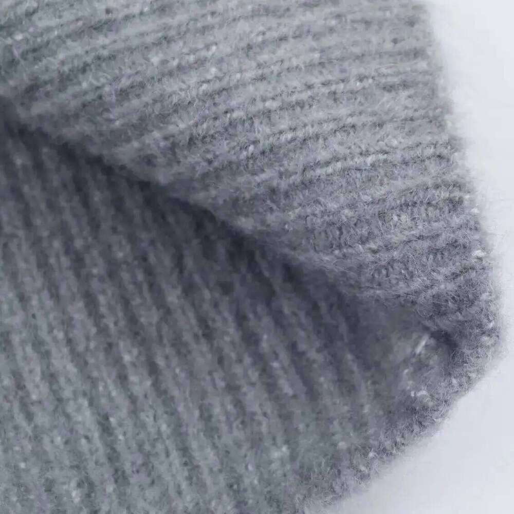 2026 Spring Autumn Women's Sweet Chic O-neck Buttons Open Sweaters Office Lady Casual Elegant Soft Knitted Gray Street Cardigans XJ260305