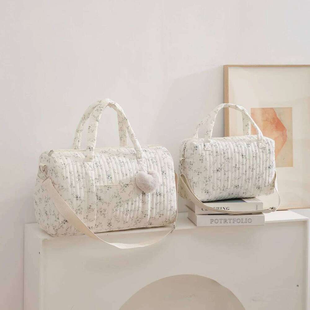 Floral Mommy Large Capacity Diaper Bag Maternity Pack Travel Handbag Storage Women Shoulder Bags Baby Items Organizer Z260304