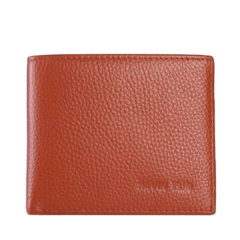 Fashion men wallets genuine leather short design male bifold wallet ID credit card holder purse C260304