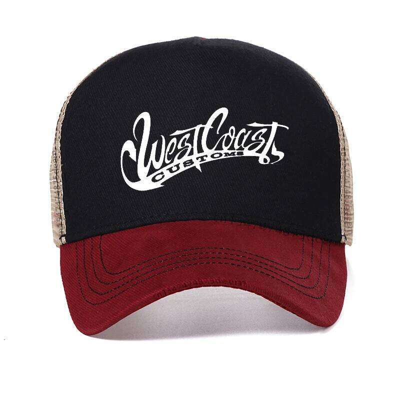 West Coast Choppers men unisex Adjustable hat Cool mesh trucker hats west coast chopper Badge baseball cap Bone Garros Y260304