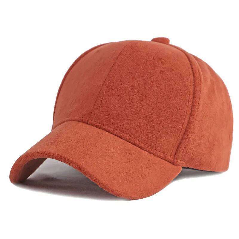 Unisex Baseball Cap Adjustable Snapback Breathable Dad Soft Faux Suede Casual Solid Color Sport Hat for Women And Men Y260304
