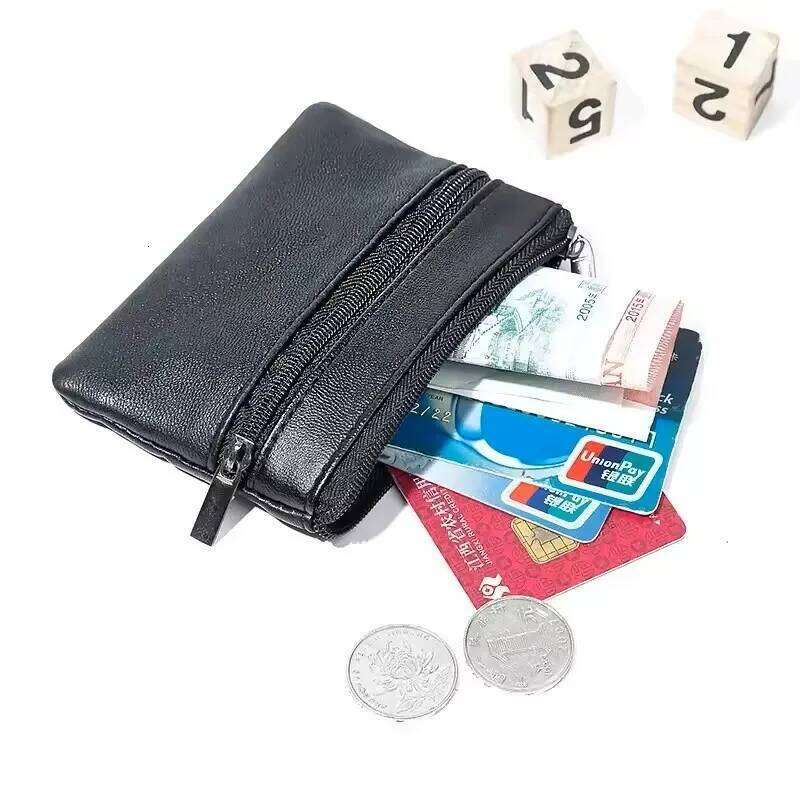 Women Coin Purse Men Small Bag Wallet Change Purses Zipper Money Bags Children Mini Wallets Leather Key Holder carteira C260304