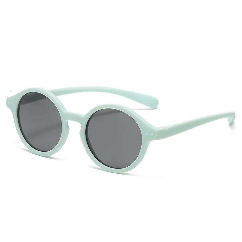 0-4-year-old Sunscreen Travel Kids New Silicone Children's Sunglasses Outdoor Polarized UV Resistant Baby Glasses Z260304