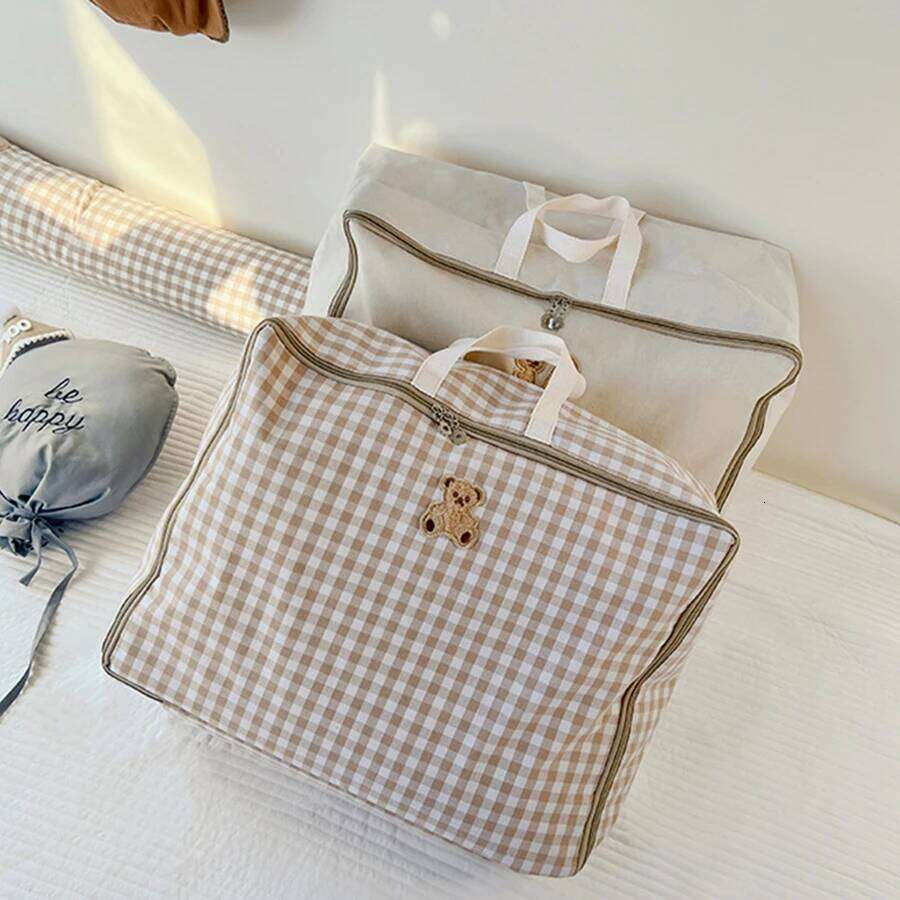 Large Capacity Mommy Kindergarten Quilt Storage Travel Luggage Hospital Maternity Bag Baby Items Organizer Z260304