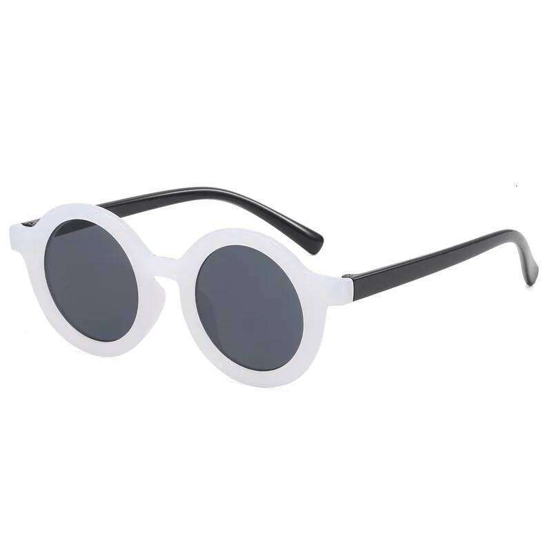 2025 Trendy Children's Sunglasses Long Term Backup Small Elliptical Decorative Mirror New Fashion Z260305