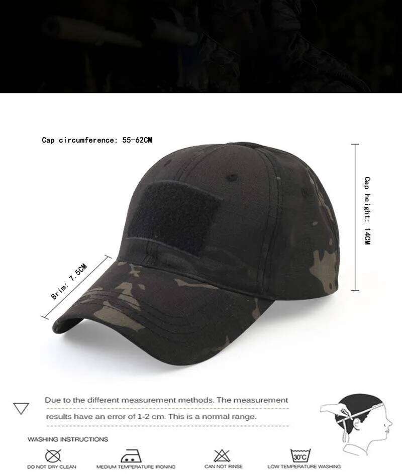Tactical CP Outdoor camouflage Baseball Hunting Sports Bicycle Men Women Adult Duck tongue hat Y260304
