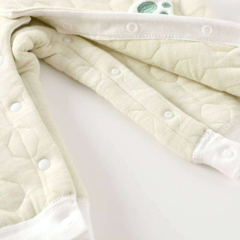 6-18 Month Baby Girl Soft Cute Bodysuit Newborns Boy Spring Autumn Warm Cotton Jumpsuit Infant Skin-firendly Comfortable Romper Z260304