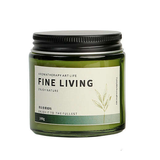 Tea Series Aromatherapy Candle Box for Home Bedroom Long-lasting Fragrance Plant Soy Wax Essential Oil Aroma Ornament Gift W260304 W260305