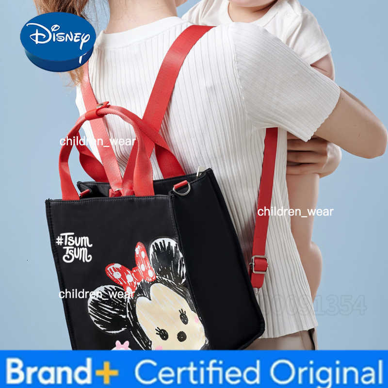Disney Original New Baby Diaper Bag Handbag Luxury Brand Fashion Baby Bag Multifunctional Cartoon Cute Diaper Bag Backpack H260305