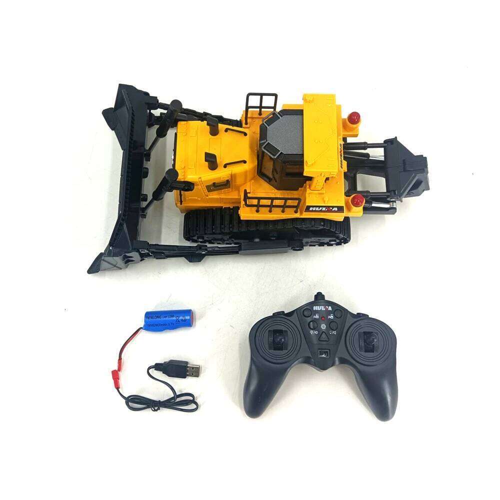 Huina1:16 1554 11 Channels Remote Control Heavy Duty Bulldozer RC Vehicle Electric Toy Gifts For Kids Z260304
