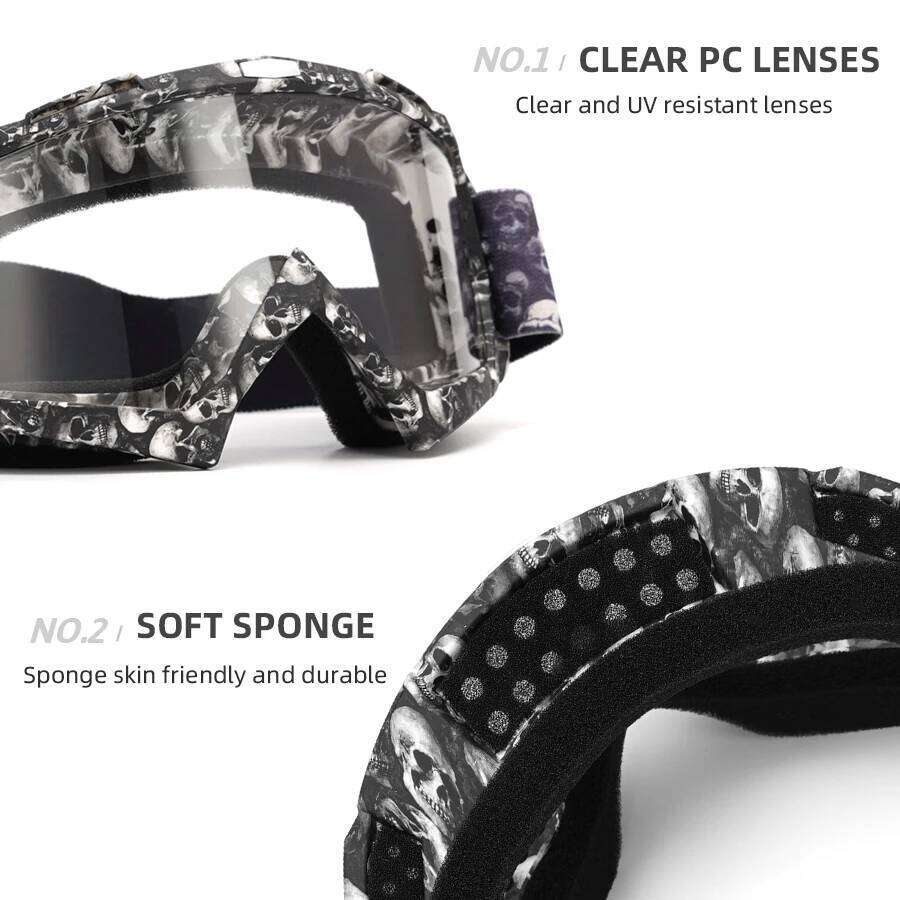 Newest Motorcycle For Men Motocross Sunglasses Safety Protective MX MTB Helmet Goggles vintage Driving Skiing Glasses S260304