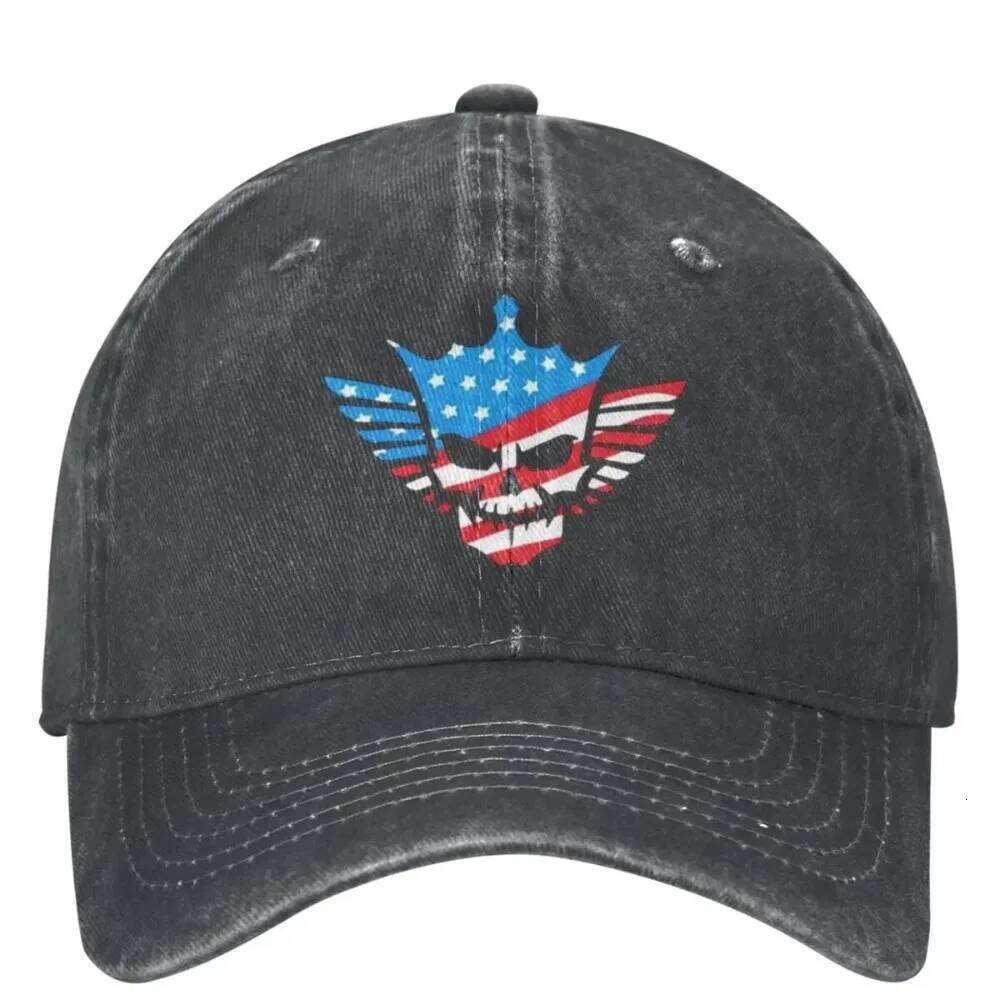Cody Rhodes Skull Casual Spring Wrestling Sport Trucker Hat Hiking Fishing Cap Men Adult y2k Cool Baseball Caps Y260304