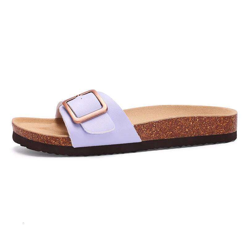 VETICA Summer Women Flat Outdoor Beach Casual Vacation Nonslip Slippers Walking Cushion Sandals