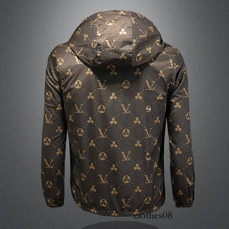 New 2025 Men's Hooded Fashionable Youth Outerwear Trendy Autumn Coat Handsome Loose Fit Casual Jacket
