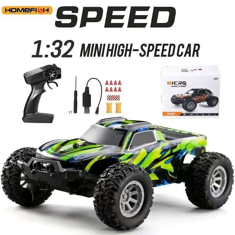 Maxs New Mountaineering Mini Remote Control Vehicle Off Road Drift Vehicle1:32 Children's Boy Outdoor Recreation Toy Car Z260304