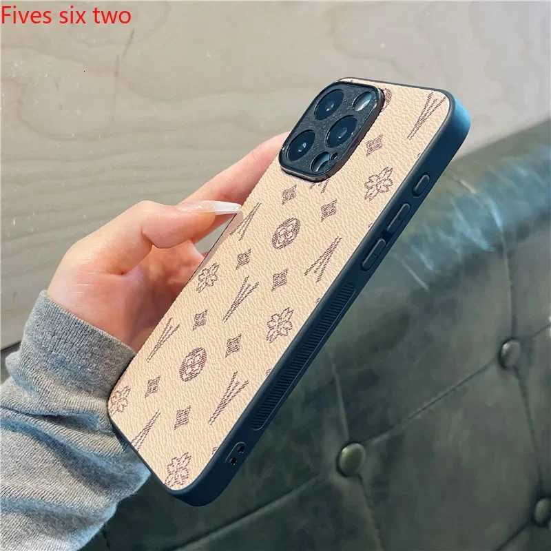 Fashion Retro Monogram Leather Case For Reno 13 12 11 10 8 7 11F Realme 11X C63 C61 C55 C53 Note50 | Shockproof Soft Protective CoverT260305