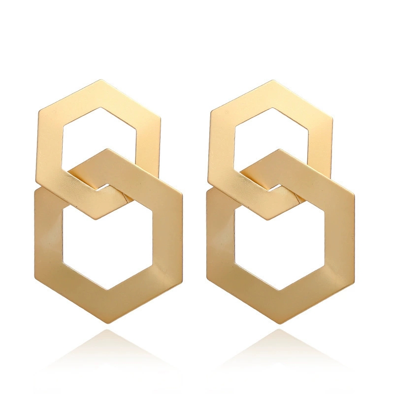 Trendy Statement Pieces Streamlined Post Ear Closures Complement Any Outfit