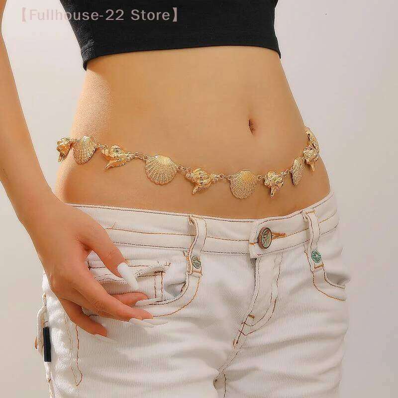 MAX-221Pc Stylish Versatile Style Women's Metal Waist Accessories Decorative Bikini Belly Chain Belt Body Jewelry S260304