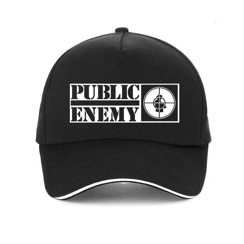 Baseball Cap Public Enemy Logo Sports Outdoor Trucker Hat Trendy men women Adjustable snapback hats Y260304