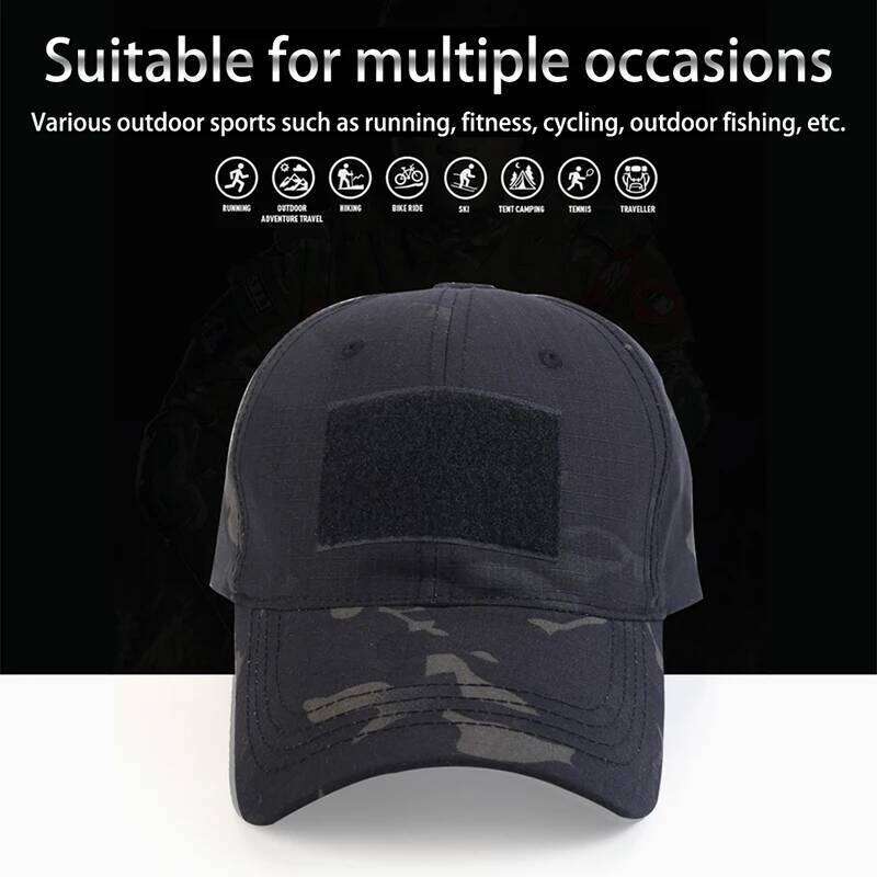 Baseball Caps Camouflage Tactical outdoor Soldier Combat Paintball Adjustable Hat Y260304