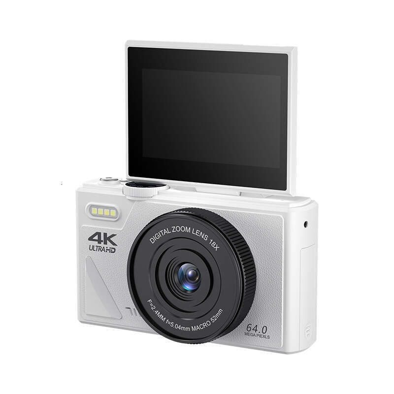 fashion W1 SLR Digital Mirrorless Beginner's Camera for Students Selfie Home Travel Camcorder 4K Video
