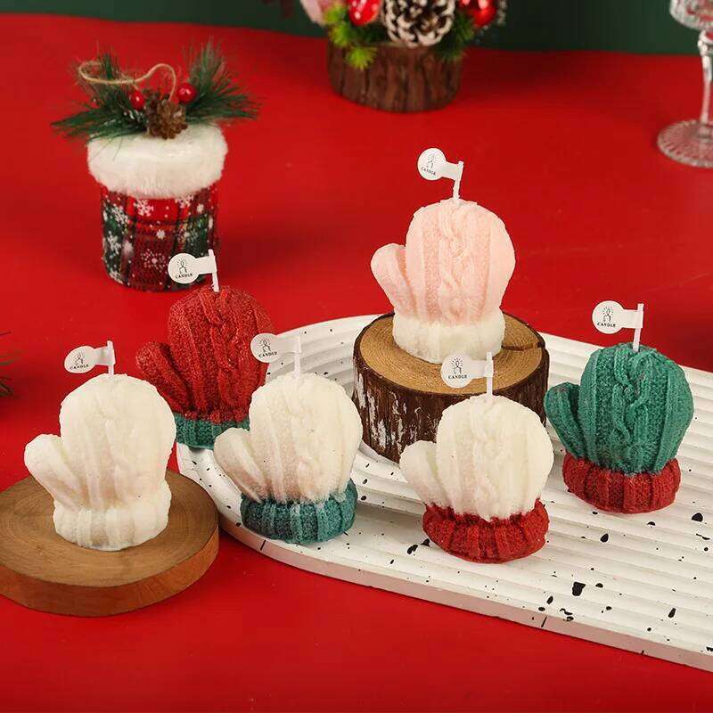 Gloves Scented Festival Gift Smokeless Candle Fragrance Creative Christmas Decorative Accessories W260304 W260305