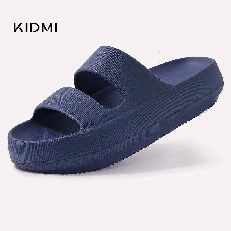 Kidmi Fashion Cloud Arch Support Summer Outdoor Platform Home Shower Slippers Beach Slides For Women