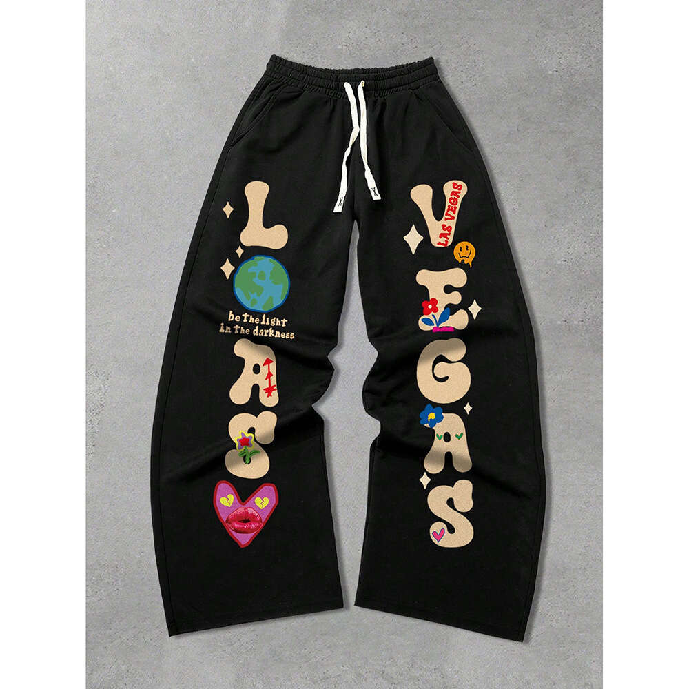 New loose and trendy men's casual pants from the popular hip-hop brand hiphop