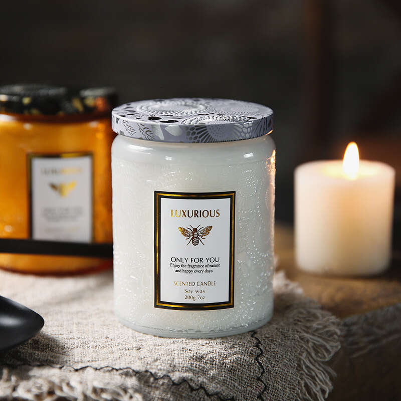 250ml Empty Aromatherapy Bottle DIY Large Mouth Brown Glass Cup Candle Holder Atmosphere Ornament W260304 W260305