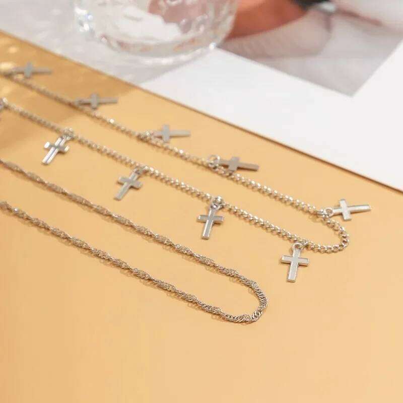 Double Triple Layer Snake Bone Chain for Women Girls Punk Gold Silver Color Belly Waist Chains Jewelry Party Gifts S260304