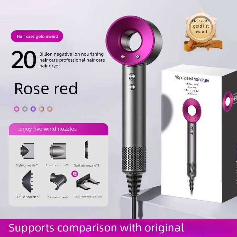 Famous Brand High Speed Dryer Home Use Negative Ion Care Quick Dry Quiet Strong Wind Suitable For Various Hair Types CKS