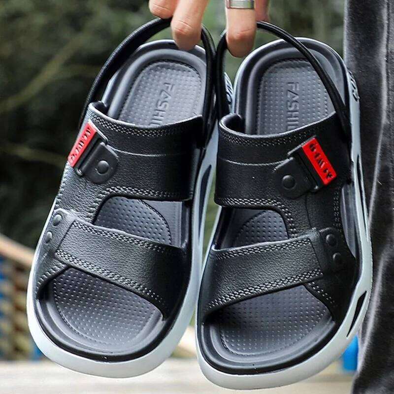 Kidmi Mens Shoes Breathable EVA Beach Fashion Summer Outdoor Sandals For Youth Dual-purpose Casual Comfortable Slippers