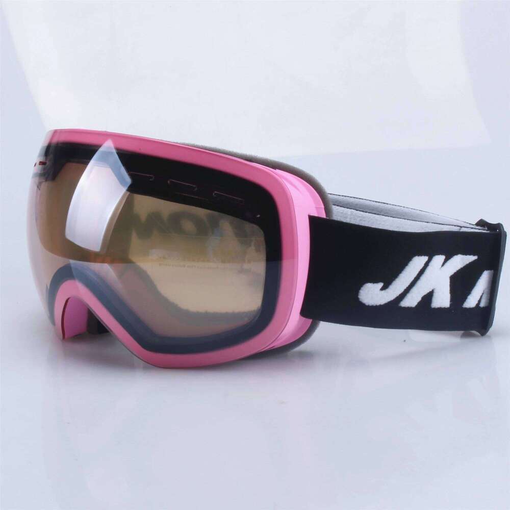 JK Motion for Men And Women Winter Anti-Fog Snow Ski Glasses with Free Mask Double Layer UV400 Snowboard Goggles S260304