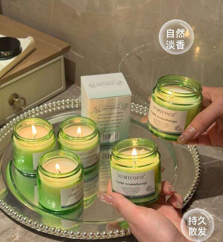 Y6A2LDO8XN Six Tea Fragrance Series Aromatherapy Candles W260304 W260305