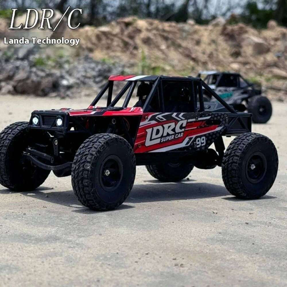 LDRC LD18499 1:18 4x4 4WD RC Remote Control Climbing Vehicle Model for Boys Gift Off-Road Capable Scale Toy Car Z260304