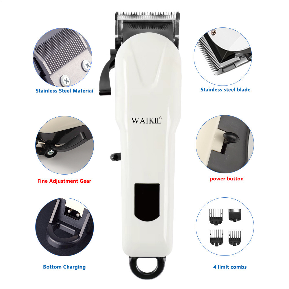 Special electric barber scissors for hair salon LCD charging electric push scissors stainless steel cutter head Barber 240110