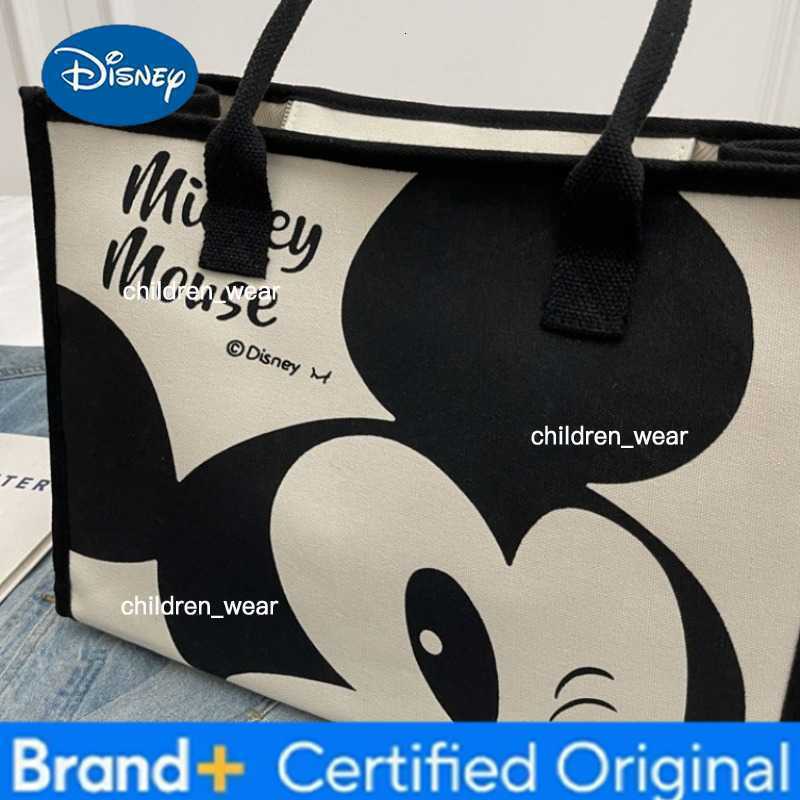Disney 2026 New Mickey Mouse Shoulder Bag for Women Fashion Cartoon Handbag Crossbody Tote Bag Ladies Casual Purse H260305