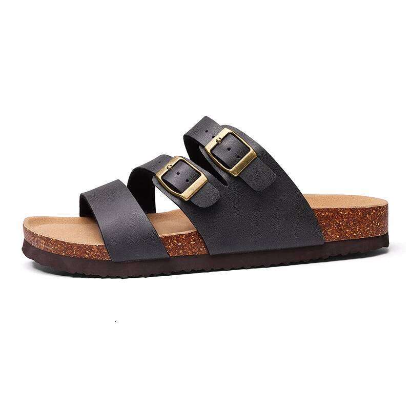 Kidmi New Women With Three Straps Summer Nonslip Casual Ladies Beach Soft Holiday Pool Cloud Sandals