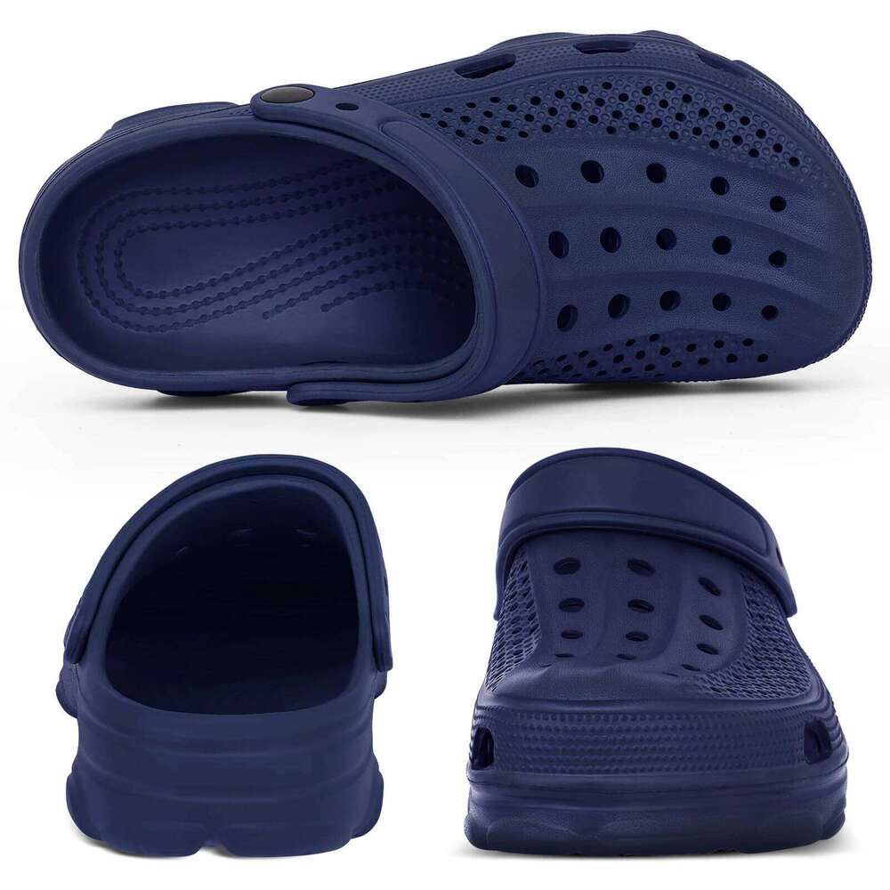 Kidmi Fashion Summer Clogs Outdoor Breathable Beach Soft Men Garden Slippers Home Sandals