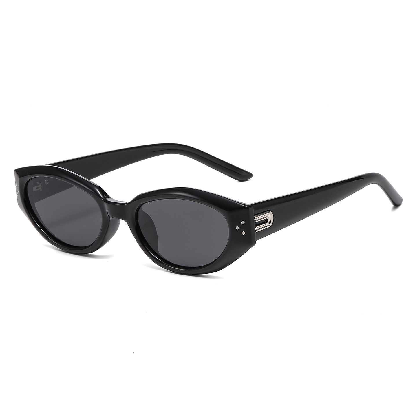 20266 New Designer Luxury Brand TR Small Frame Cat Eye Sunglasses Fashionable And Unique Retro High End Polarized Men's And Women's Sunglass