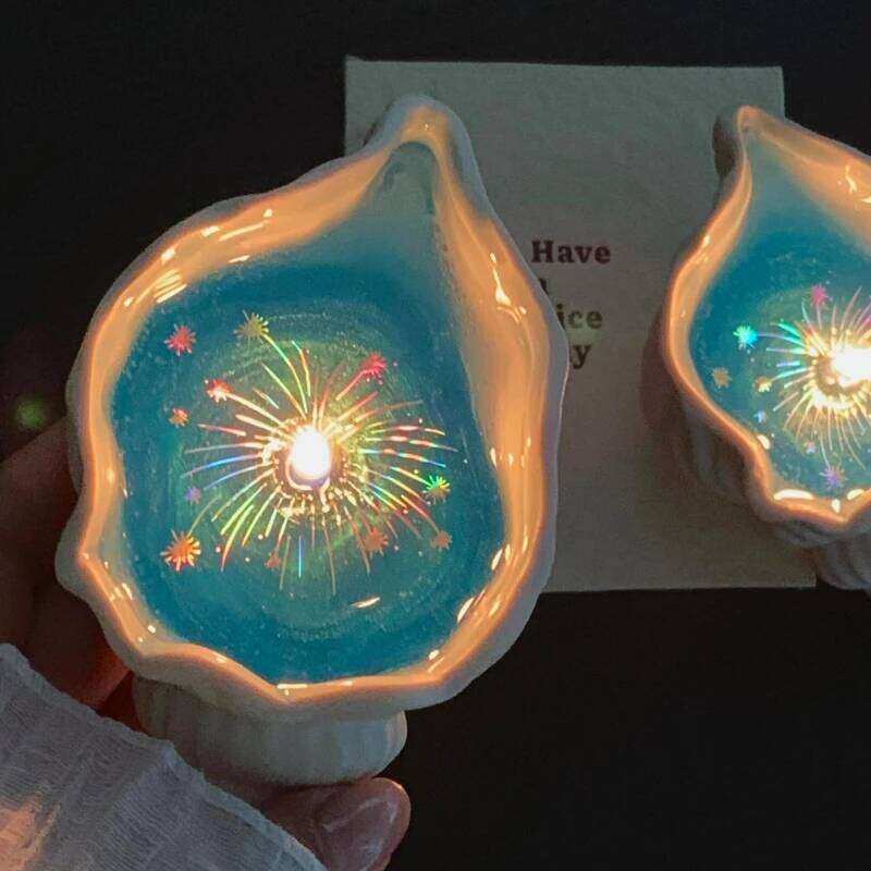 Conch Shell Scented Candles Creative Handcrafted Birthday Gifts Bedroom Ornaments Home Fragrance W260304 W260305