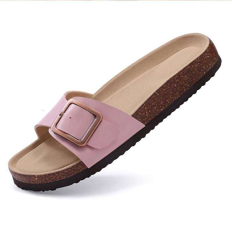 Kidmi Sllippers With Metal Buckle Fashion PVC Material Indoor Comfortable Beach Slippers Breathable Women Sandals