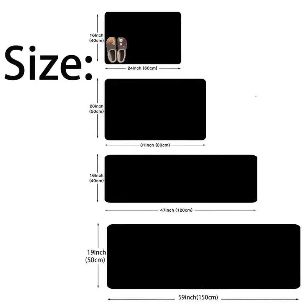 Elegant Camellia Pattern Soft Non-Slip Area Rug for Kitchen Dining Room Bedroom Home DecorT260305