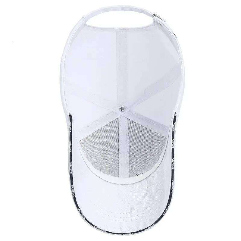 Women's Korean Version Letter Embroidery Baseball Cap Internet Celebrity Sports Breathable Sun Hat Y260304