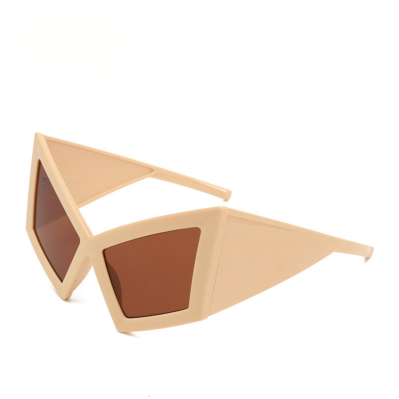 2026 New Designer Luxury Brand Shuanghuan Future Technology Glasses Personalized Motorcycle Style Large Frame Sunglasses Exaggerated Modern Sunglasses