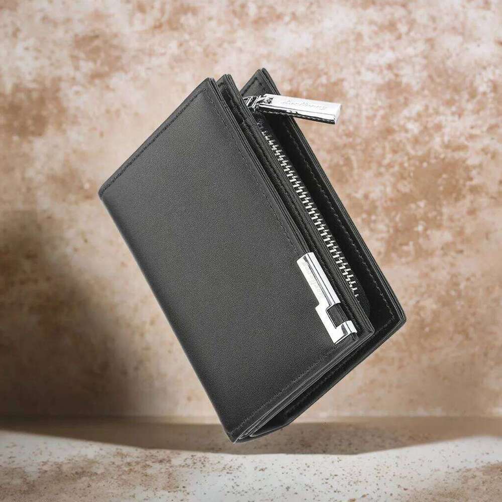 Executive Gift Men's Short Wallet Slim RFID Blocking Multi-Card Slots PU Leather Essential C260304