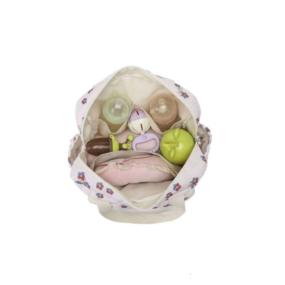 Korea Style Newborn Baby Care Mummy Shoulder Bag Embroidery Quilted Stroller Diaper Storage Organizer Large Handbags Z260304